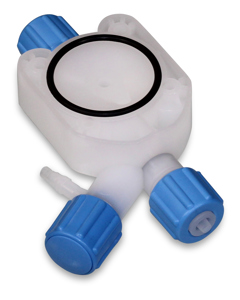 Dosing head K-4x6 cpl f/dosing pump MagixX/HelixX